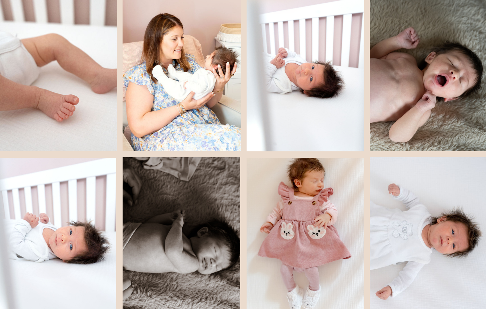 Cute Babies and a Woman
