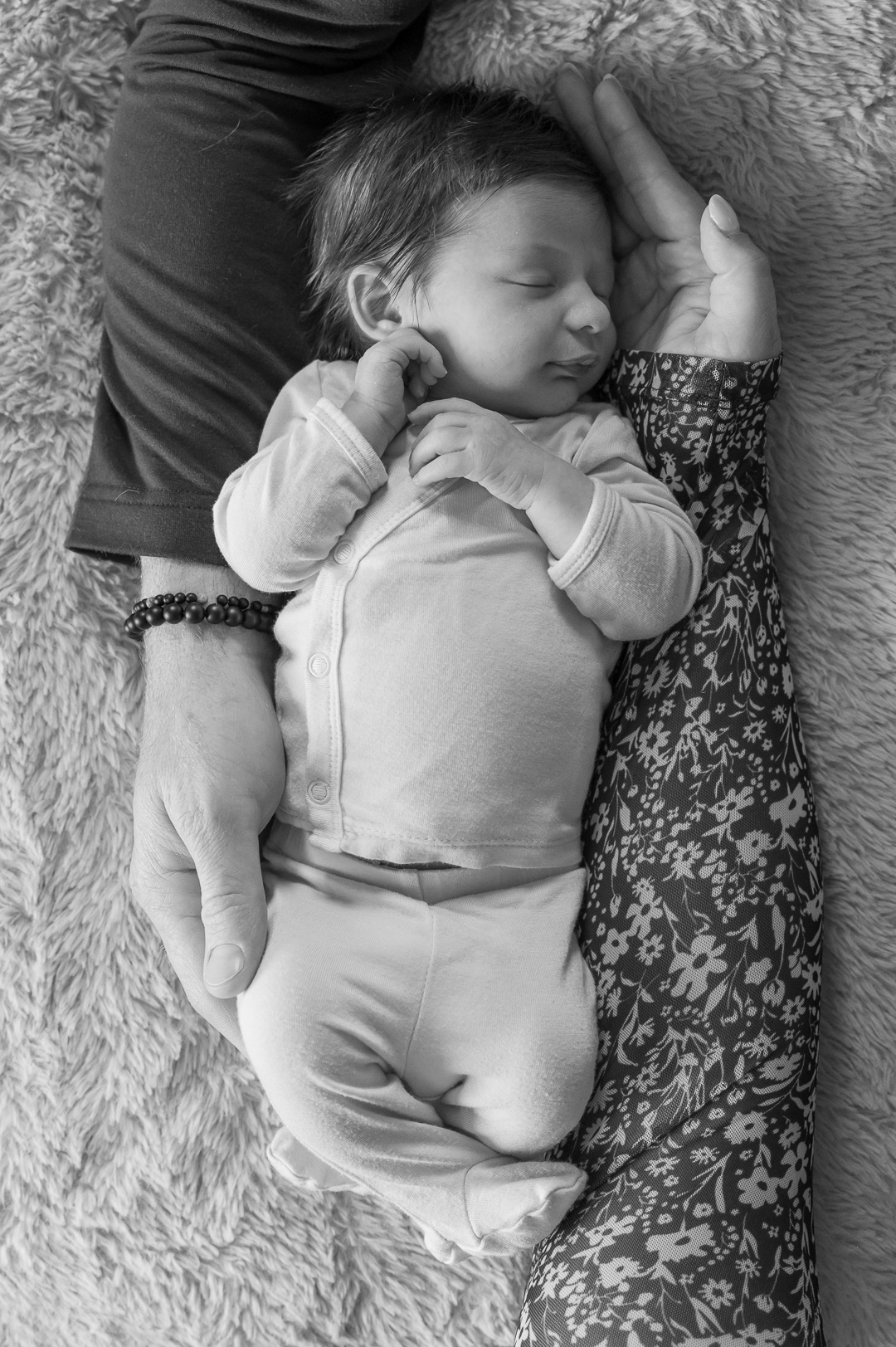 Two Hands with a Baby